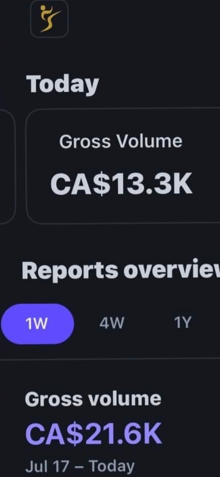 CA$21.6K in a week